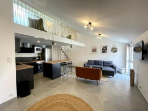 Grand appartement lumineux et confort au style de loft
